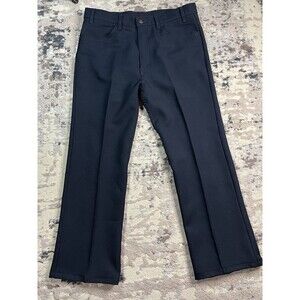 Vintage Levi's Pants Men's 38x32 Blue Chino Straight Dacron Polyester 90's USA